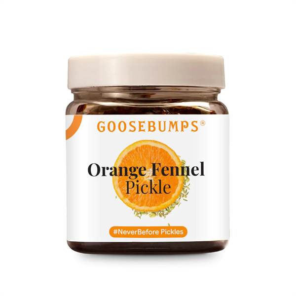 Goosebumps Orange Fennel Pickle